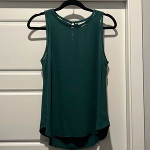 JCrew green blouse